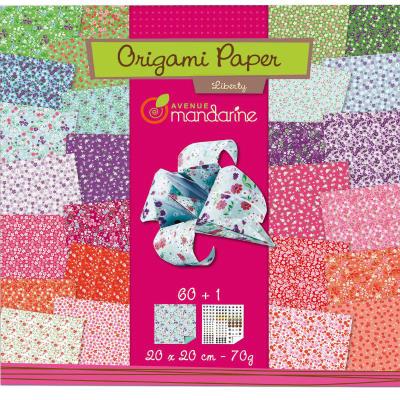 Opakowanie Papier origami Liberty 20x20 cm 70g 60 arkuszy