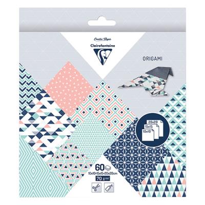Opakowanie Papier origami Pryzmat 3 formaty 60 arkuszy