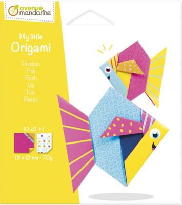 Opakowanie Papier Origami Ryba 12x12 cm 70g 20 arkuszy