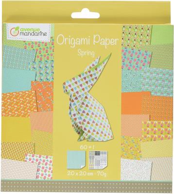 Opakowanie Papier origami Spring 20x20 cm 70g 60 arkuszy