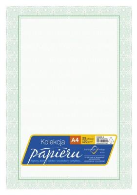 Opakowanie Papier ozdobny A4 certyfikat dyplom 170g/m2 25ar