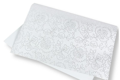 Papier ozdobny brokatowy 140g 40x60cm srebrny 5ark. Wydawca: POLSIRHURT. SmakLiter.pl Opakowanie Papier ozdobny brokatowy 140g 40x60cm srebrny 5ark