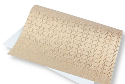 Papier ozdobny brokatowy 140g 40x60cm złoty 5ark. Wydawca: POLSIRHURT. SmakLiter.pl Opakowanie Papier ozdobny brokatowy 140g 40x60cm złoty 5ark