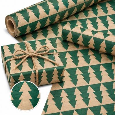 Opakowanie Papier ozdobny kraft Zielone... X-Strong 35cmx20m