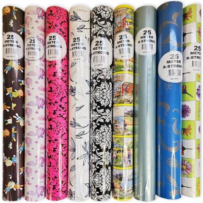 Opakowanie Papier ozdobny X-Strong 57cmx25m MIX 9szt