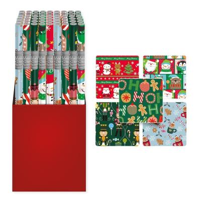 Opakowanie Papier prezentowy Christmas 200x70cm mix (50szt)