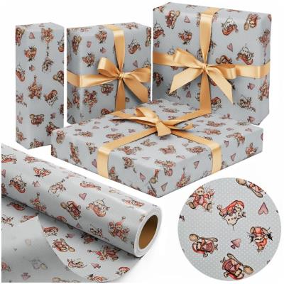 Opakowanie Papier Święta BN Skrzaty X-Strong 57cmx25m