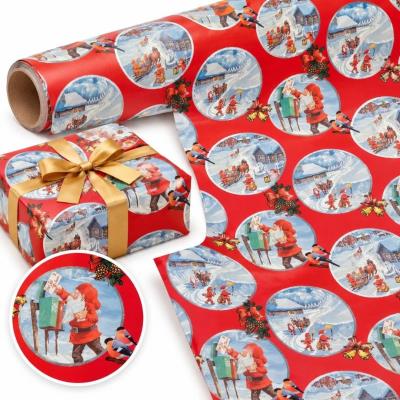 Opakowanie Papier święta Pocztówka retro X-Strong 44cmx20m