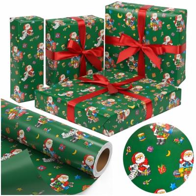 Opakowanie Papier Święta Wesoły Mikołaj X-Strong 38cmx20m