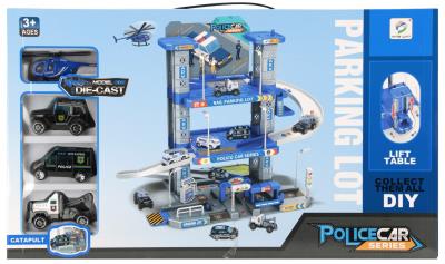 Parking Policja z akcesoriami. Wydawca: Mega Creative. SmakLiter.pl Opakowanie Parking Policja z akcesoriami