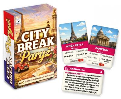 Opakowanie Paryż - City Break. Mini Przewodnik