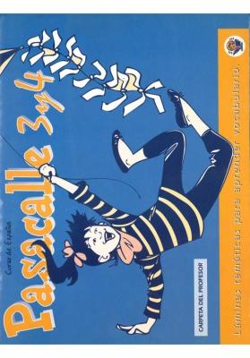 Okładka książki Pasacalle 3 y 4 carpeta del profesor