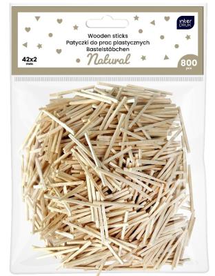 Opakowanie Patyczki do prac plastycznych 42x2mm 800szt