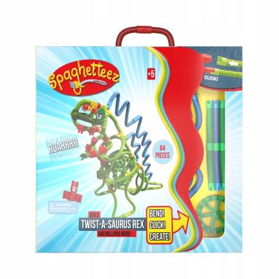 Opakowanie Patyczki konstrukcyjne miękkie tyranozaur 64el