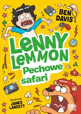 Okładka książki Pechowe safari. Lenny Lemmon. Tom 4)