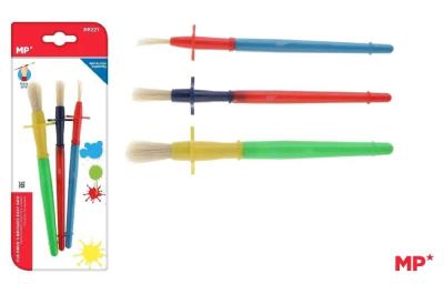 Pędzle dla dzieci z uchwytem Easy grip 3szt. Wydawca: MP Main Paper. SmakLiter.pl Opakowanie Pędzle dla dzieci z uchwytem Easy grip 3szt