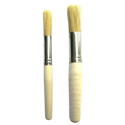 Opakowanie Pędzle drewniane naturalne 2szt