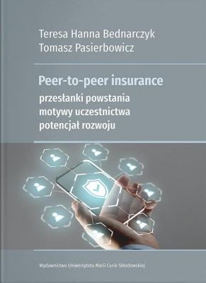 Okładka książki Peer-to-peer insurance. Przesłanki powstania...