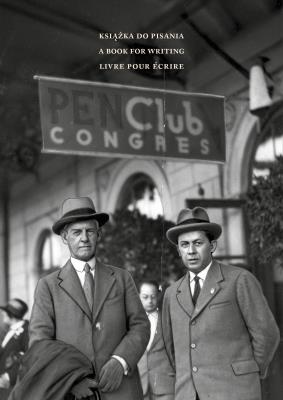 Okładka książki PEN Club. Książka do pisania. A book for writing. Livre pour écrire