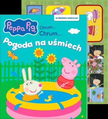 Okładka książki Peppa Pig. Chrum…Chrum… 93. Pogoda na uśmiech