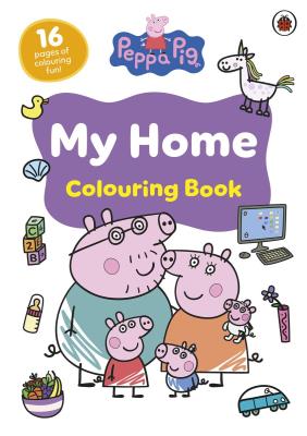 Okładka książki Peppa Pig. My Home Colouring Book