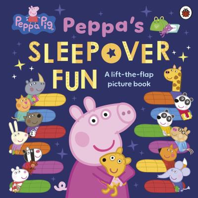 Okładka książki Peppa Pig. Peppa's Sleepover Fun