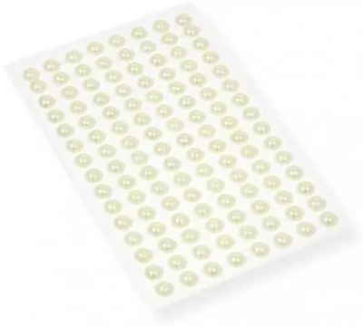 Perełki samoprzylepne białe 8mm. Wydawca: POLSIRHURT. SmakLiter.pl Opakowanie Perełki samoprzylepne białe 8mm