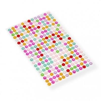 Perełki samoprzylepne kolorowe 6mm. Wydawca: POLSIRHURT. SmakLiter.pl Opakowanie Perełki samoprzylepne kolorowe 6mm