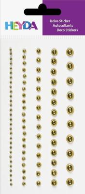 Opakowanie Perełki smaoprzylepne złote 91szt