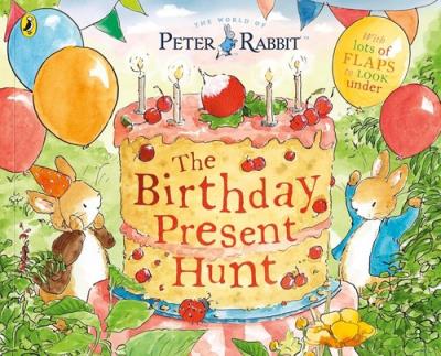 Peter Rabbit: The Birthday Present Hunt. Autor: Potter Beatrix. SmakLiter.pl Okładka książki Peter Rabbit: The Birthday Present Hunt