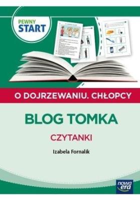 Okładka książki Pewny start. O dojrzewaniu. Chłopcy. Blog Tomka