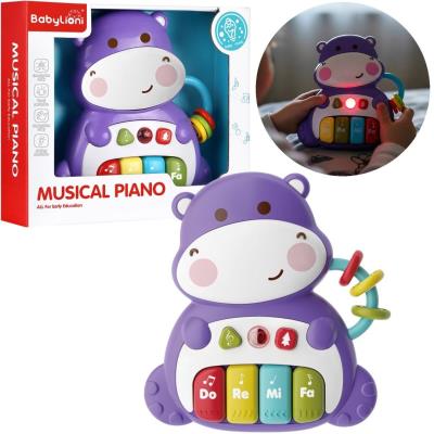 Opakowanie Pianinko muzyczne hipopotam dla malucha