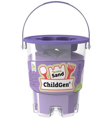 Opakowanie Piasek kinetyczny z foremką naturalny fioletowy