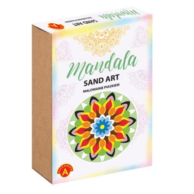 Piaskowe Malowanki Mandala 3. Wydawca: ALEXANDER GRY. SmakLiter.pl Opakowanie Piaskowe Malowanki Mandala 3