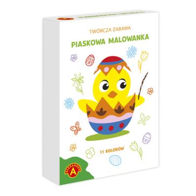 Opakowanie Piaskowe malowanki Wielkanocny Kurczaczek