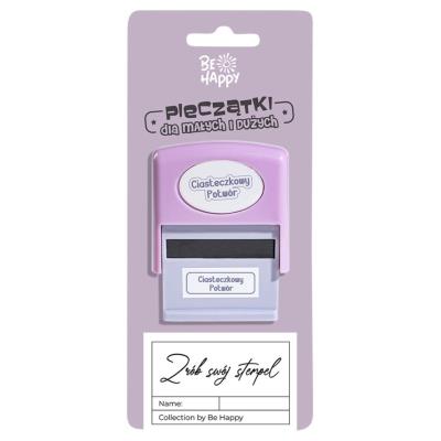 Opakowanie Pieczątka z napisem - Ciasteczkowy Potwór