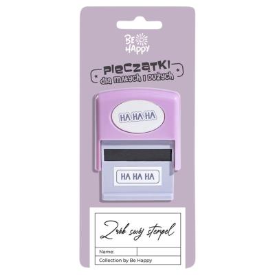 Opakowanie Pieczątka z napisem - Ha ha ha
