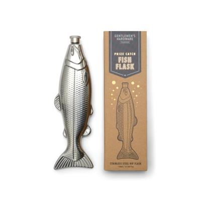 Piersiówka ryba 130ml Prize Catch. Wydawca: Gentlemen's Hardware. SmakLiter.pl Opakowanie Piersiówka ryba 130ml Prize Catch