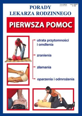 Pierwsza pomoc. Autor: Czapiewska Brygida. SmakLiter.pl Okładka książki Pierwsza pomoc