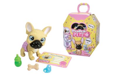 Pies Pamper Petz Buldog francuski 15cm. Wydawca: SIMBA. SmakLiter.pl Opakowanie Pies Pamper Petz Buldog francuski 15cm