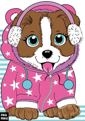 Piesek. Wykrojnik. Autor: Opracowanie zbiorowe. SmakLiter.pl Okładka książki Piesek. Wykrojnik