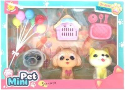 Opakowanie Pieski + akcesoria 3szt