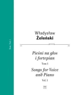Okładka książki Pieśni na głos i fortepian T.1