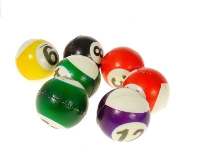 Piłeczka piankowa 4,5cm MIX. Wydawca: ADAR. SmakLiter.pl Opakowanie Piłeczka piankowa 4,5cm MIX