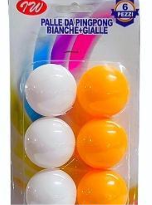 Opakowanie Piłeczki do ping-ponga 6szt