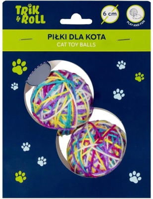 Opakowanie Piłka dla Kota 6cm 2szt