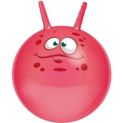 Opakowanie Piłka do skakania z rogami różowa 45cm