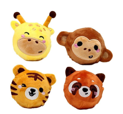 Piłka pluszowa Wild mix. Wydawca: PUCKATOR. SmakLiter.pl Opakowanie Piłka pluszowa Wild mix