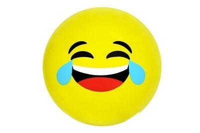 Opakowanie Piłka PVC 23cm Zółta Buźka