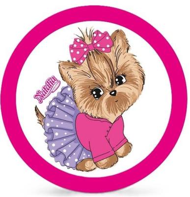 Piłka PVC Natalia 230mm - Piesek. Wydawca: Artyk. SmakLiter.pl Opakowanie Piłka PVC Natalia 230mm - Piesek